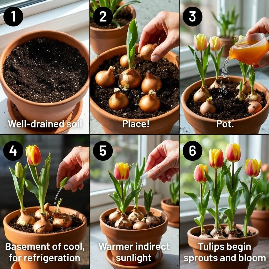 Forcing Tulip Bulbs Indoors: Step-by-Step Guide for Early Spring Blooms