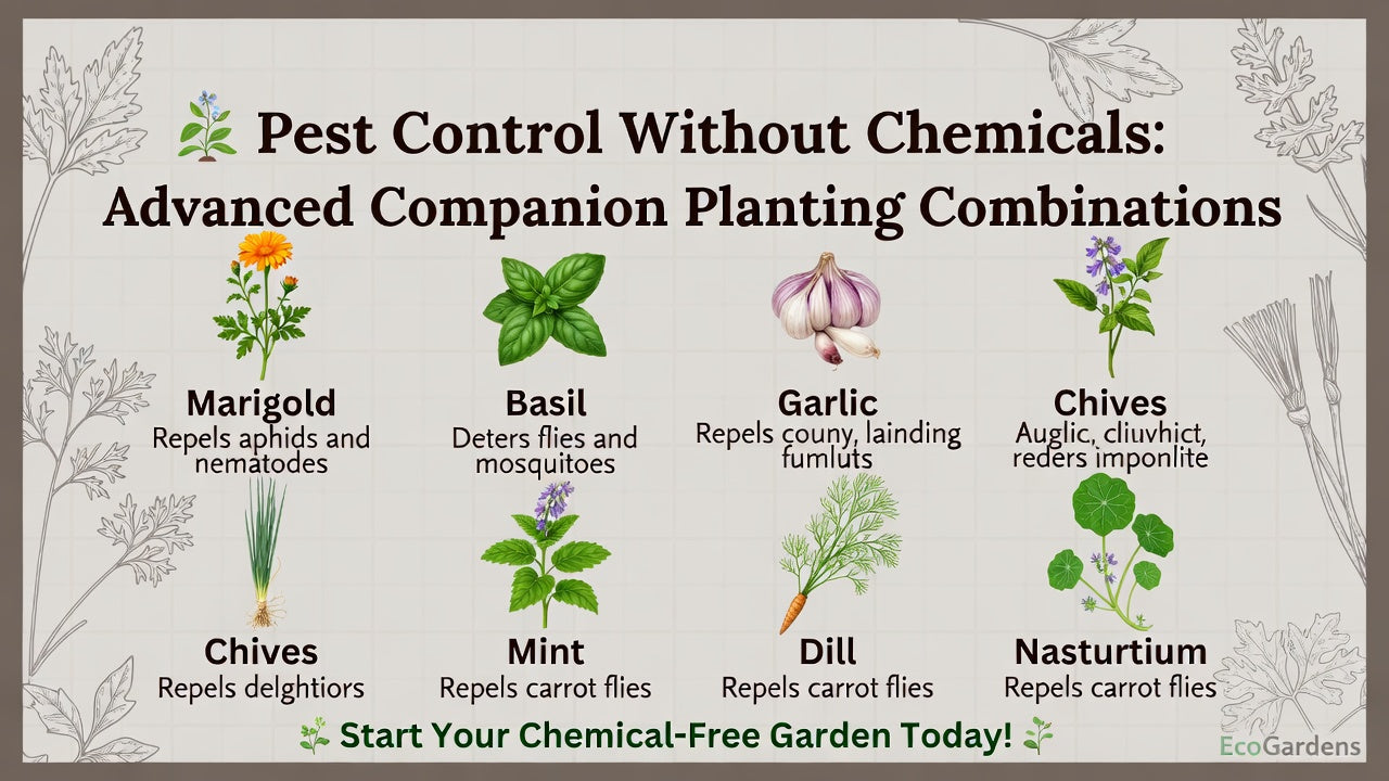 Pest Control Without Chemicals: Advanced Companion Planting Combinations