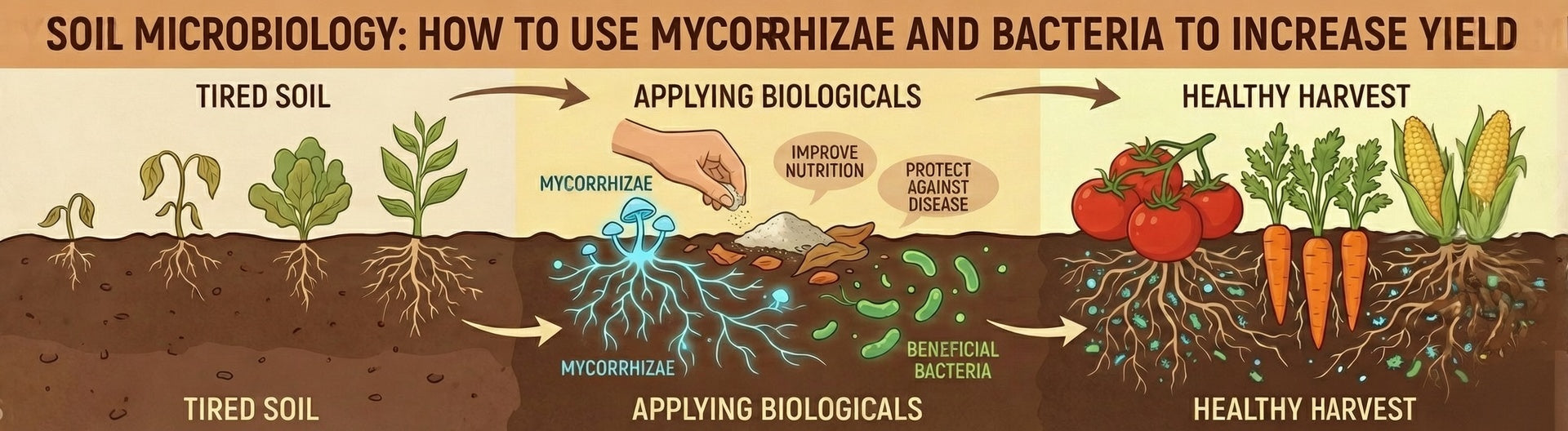 Soil Microbiology: How to Use Mycorrhizae and Beneficial Bacteria to Boost Yields