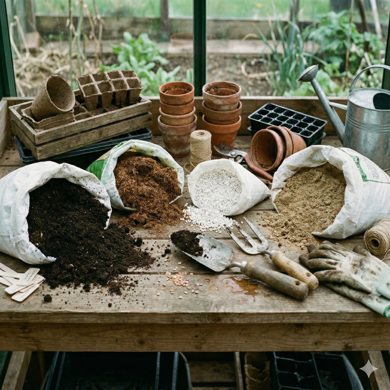 Soil, Pots
