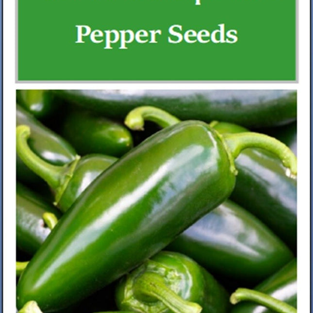 Tam Jalapeno Pepper Seeds | NON-GMO Jalapeno Pepper Seeds | Heirloom Seeds