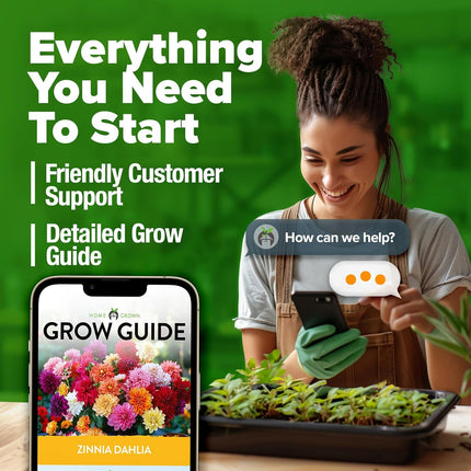 Zinnia Dahlia Seeds Pack- Bulk Flower Seeds to Plant outside for Vibrant Blooms,