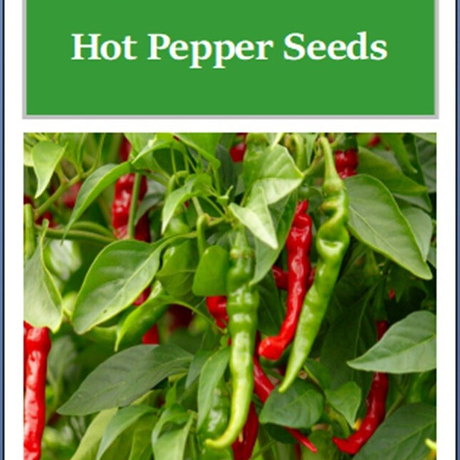 Long Slim Cayenne Hot Pepper Seeds | NON-GMO | Heirloom | Fresh Garden Seeds