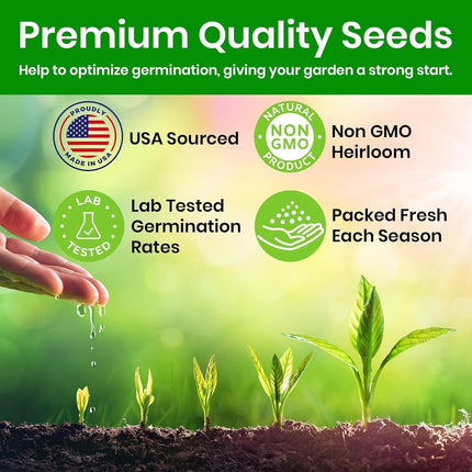 85,000 Wildflower Seeds, 35 Varietiey Wild Flowers Bulk Flower Seeds, Mix of Ann