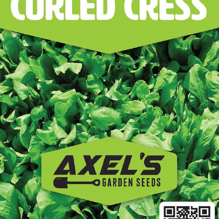 Curled Cress Seeds | Heirloom | Non-Gmo | Fresh Herb Seeds