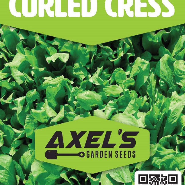 Curled Cress Seeds | Heirloom | Non-Gmo | Fresh Herb Seeds