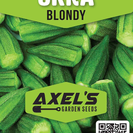 Blondy Okra Seeds | Heirloom & Non-Gmo | Fresh Vegetable Seeds