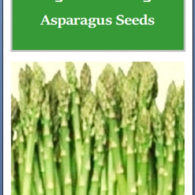 Mary Washington Asparagus Seeds | NON-GMO Asparagus Seeds Heirloom Garden Seeds