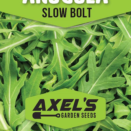 Slow Bolt Arugula Seeds for Planting - Heirloom Non GMO Herbs for Home Garden