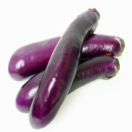 100+Chinese Eggplants Seeds Long Purple Eggplants Aubergine Asian Vegetable USA