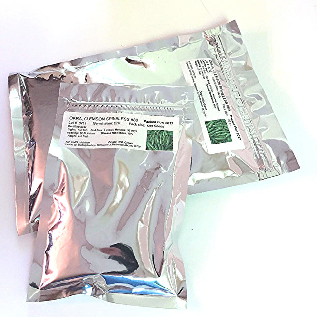 Volunteer Half Runner Bean Seed, Heirloom, Non GMO, USA Grown, Stringless Bean