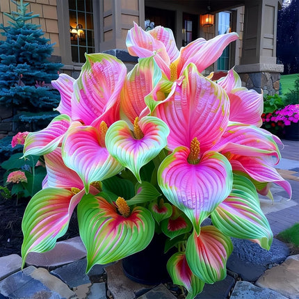 200Pcs Mixed Hosta Seeds for Planting Colorful Hosta Plant Seeds Perennial