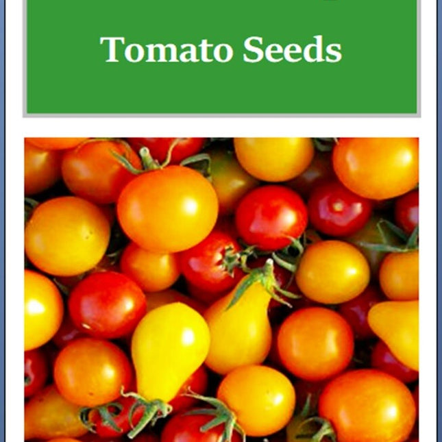 Rainbow Cherry Tomato Mix Seeds | NON-GMO | Heirloom | Fresh Vegetable Seeds