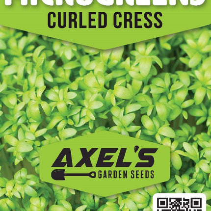 Curled Cress MICROGREEN Seeds | Non-Gmo | Heirloom | Seeds for Sprouting