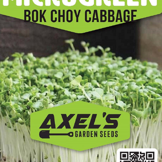 Bok Choy Cabbage MICROGREEN Seeds | Non-Gmo | Heirloom | Seeds for Sprouting